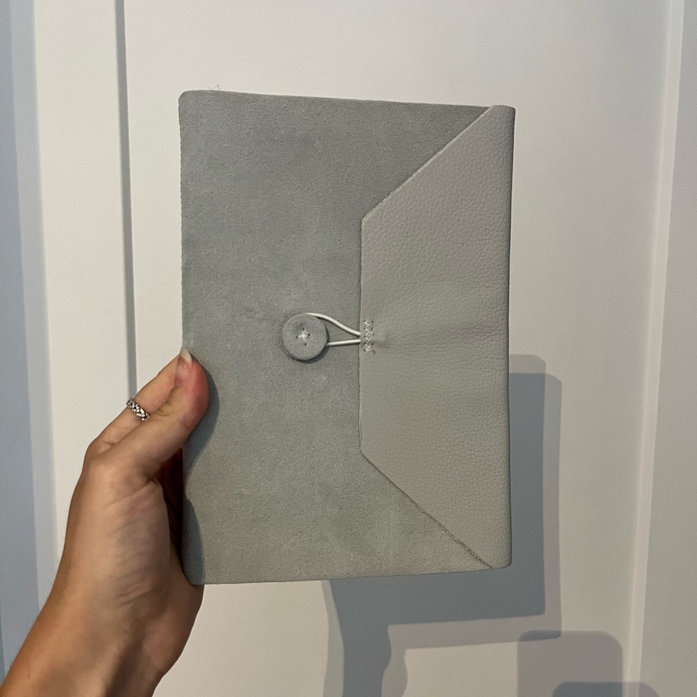Indigo Grey Journal with Clasp NWT